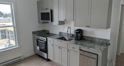 Newly renovated 2-bedroom apartment in walkable Lake Placid location