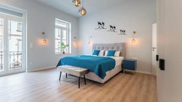 Laptop workspace, iron/ironing board, cots/infant beds, free WiFi