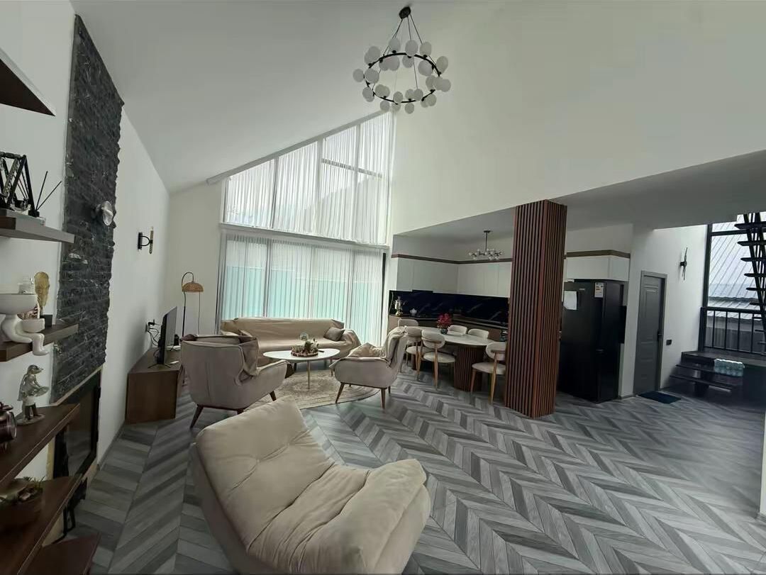 Bungalow Exclusive, vista montagna | Area soggiorno