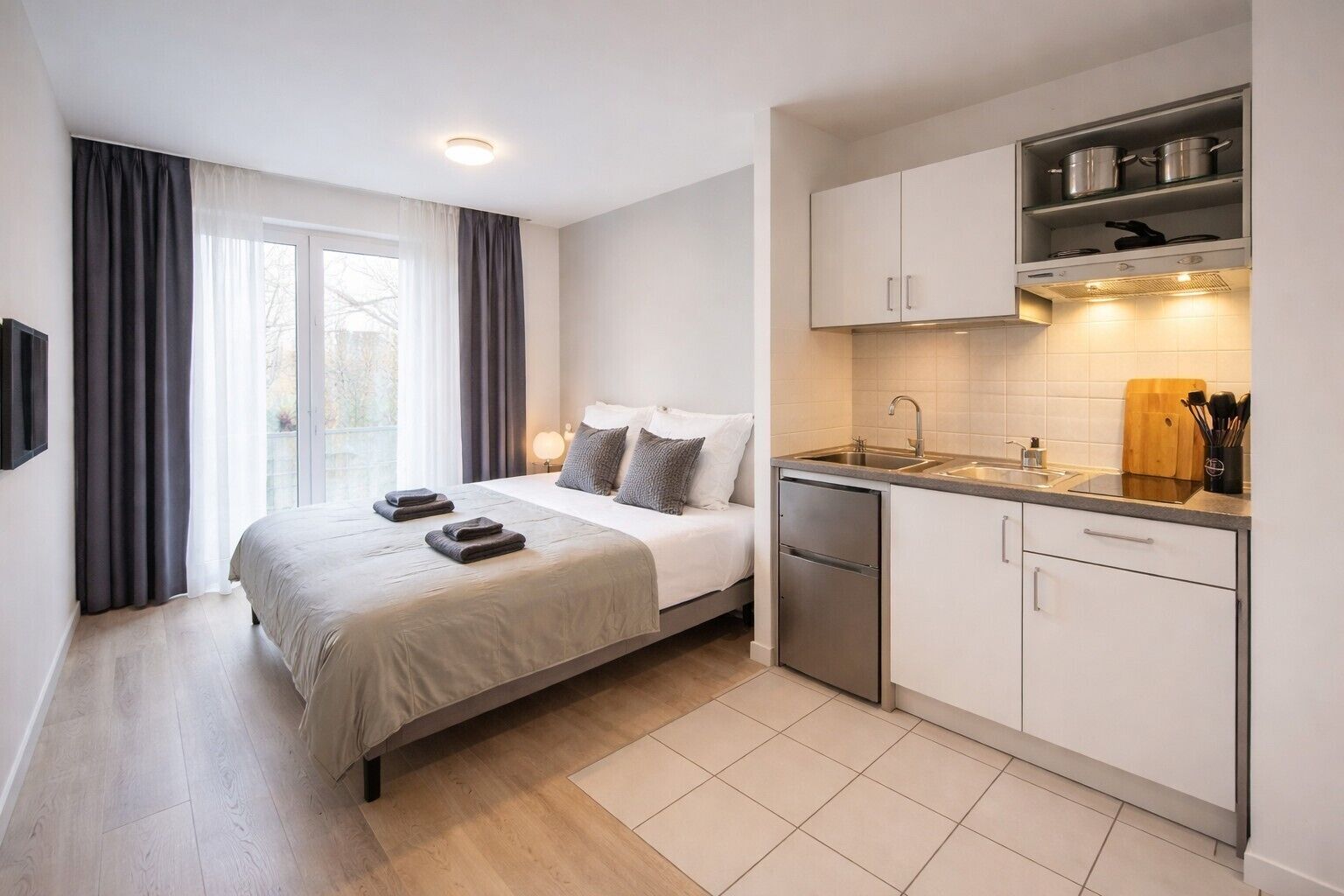 1 chambre, Wi-Fi, literie fournie