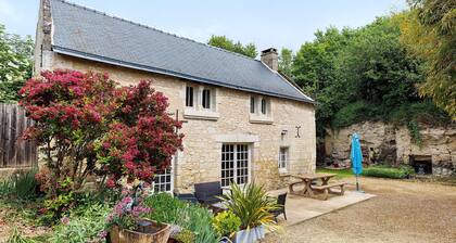 Gîte La Gentilhommière: private terrace, private garden, and Wi-Fi