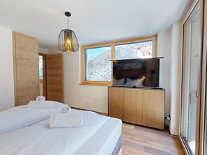 1 Schlafzimmer, Reisekinderbett, kostenloses WLAN, BettwÀsche