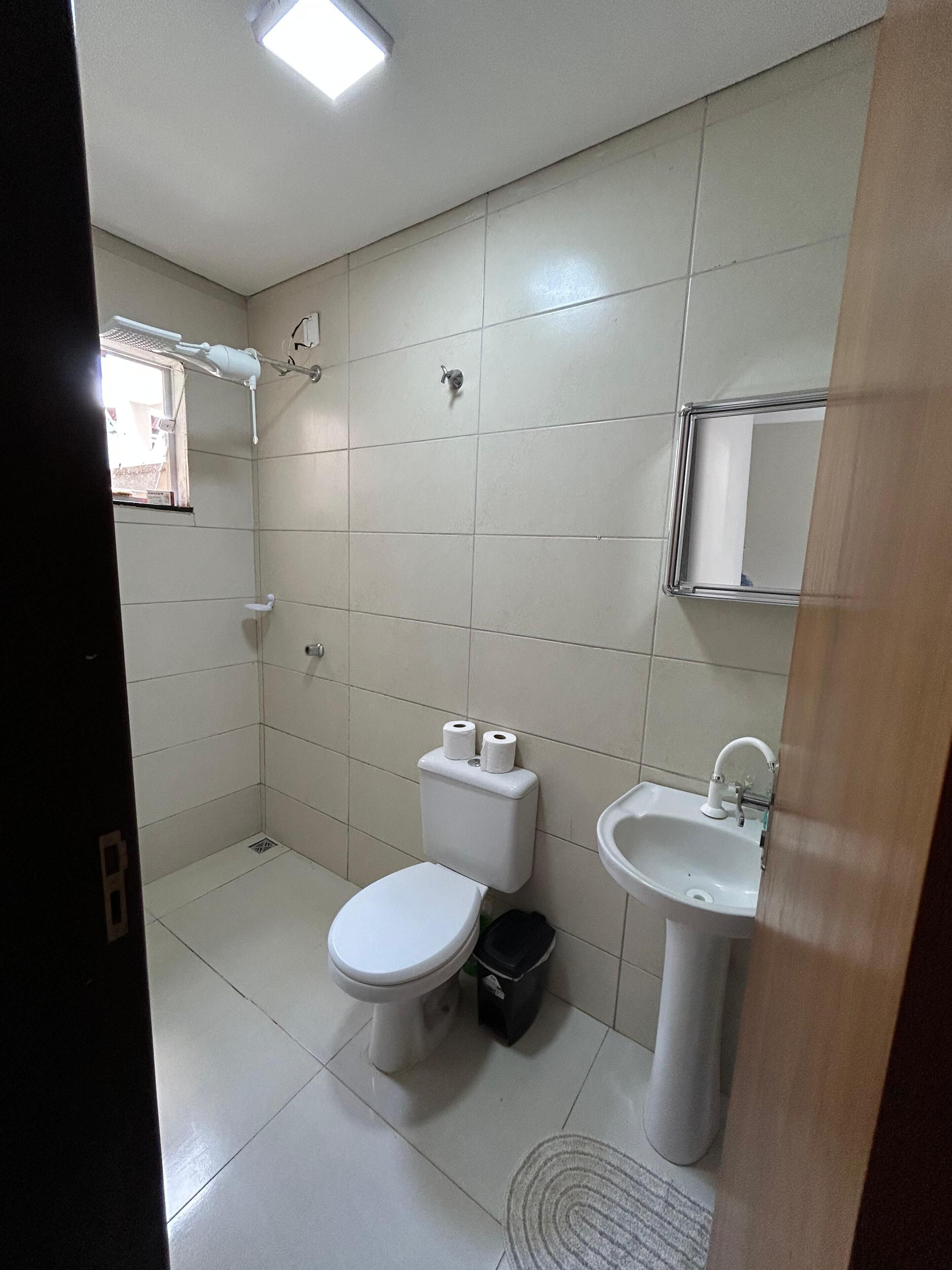 Towels, soap, toilet paper