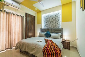 1 bedroom, WiFi, bed sheets - Santa Fe 1BHK CityView by Homeyhuts (Dehradun)