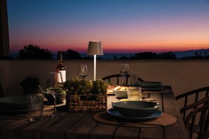 Opções para refeição ao ar livre