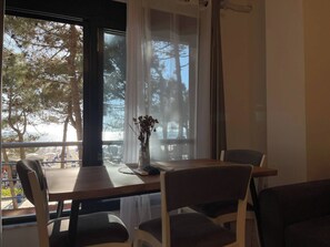 Apartment, 2 Bedrooms, Balcony | Dining room - Exclusive 2- Bedroom Apartment With Sea Views in Kavajë, Albania (Rrashbull)