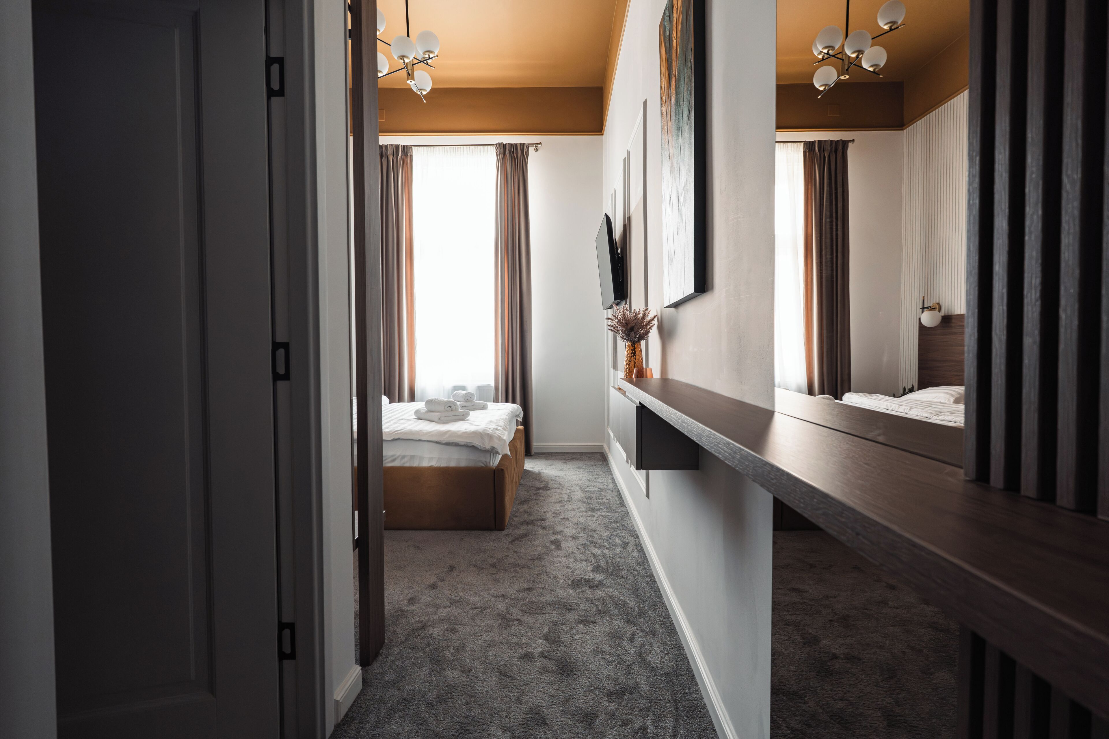 Habitación doble, vista a la ciudad | Wifi gratis 