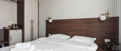 Doppelzimmer, Stadtblick | Wohnbereich