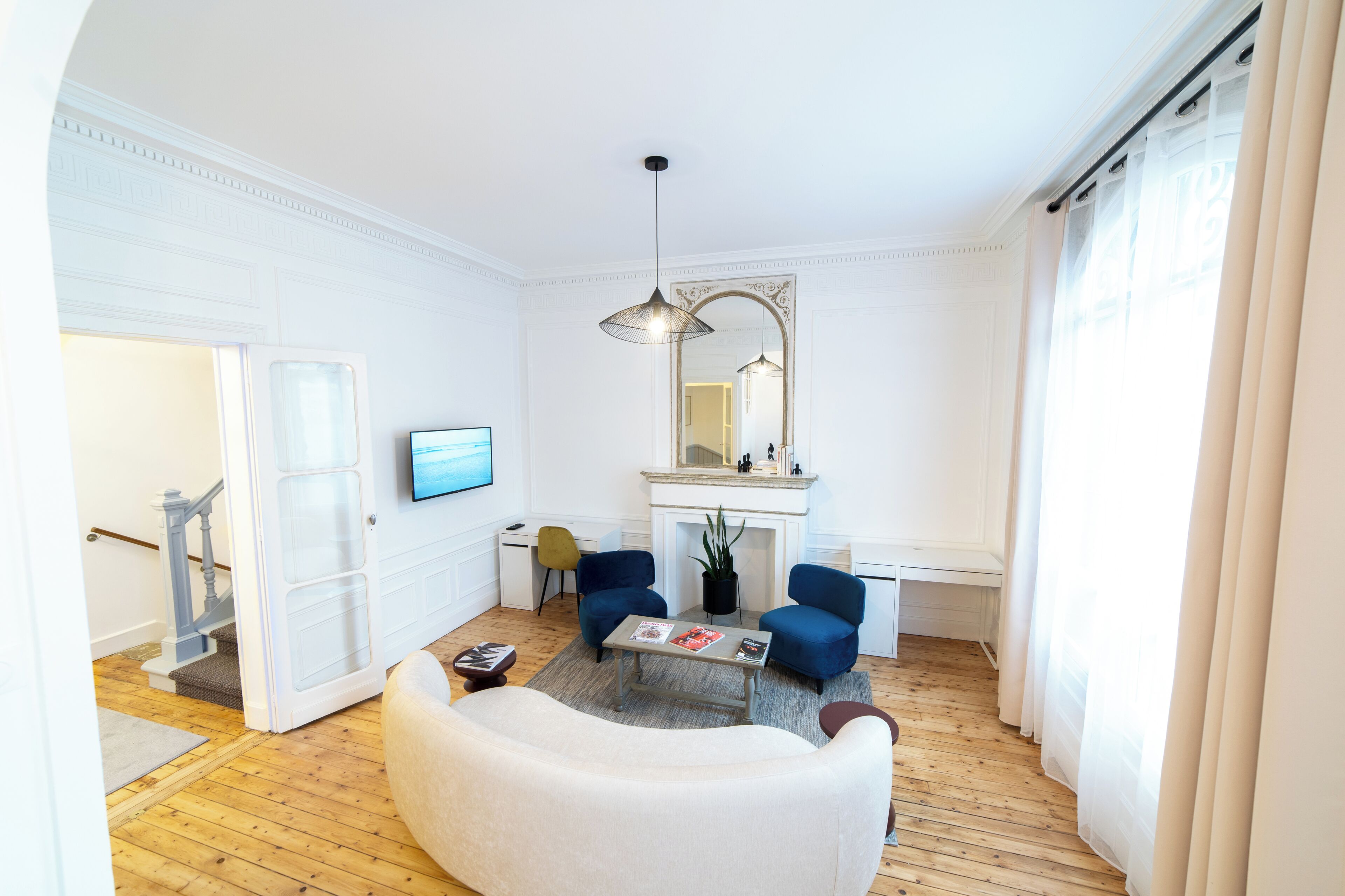 Lobby sitting area