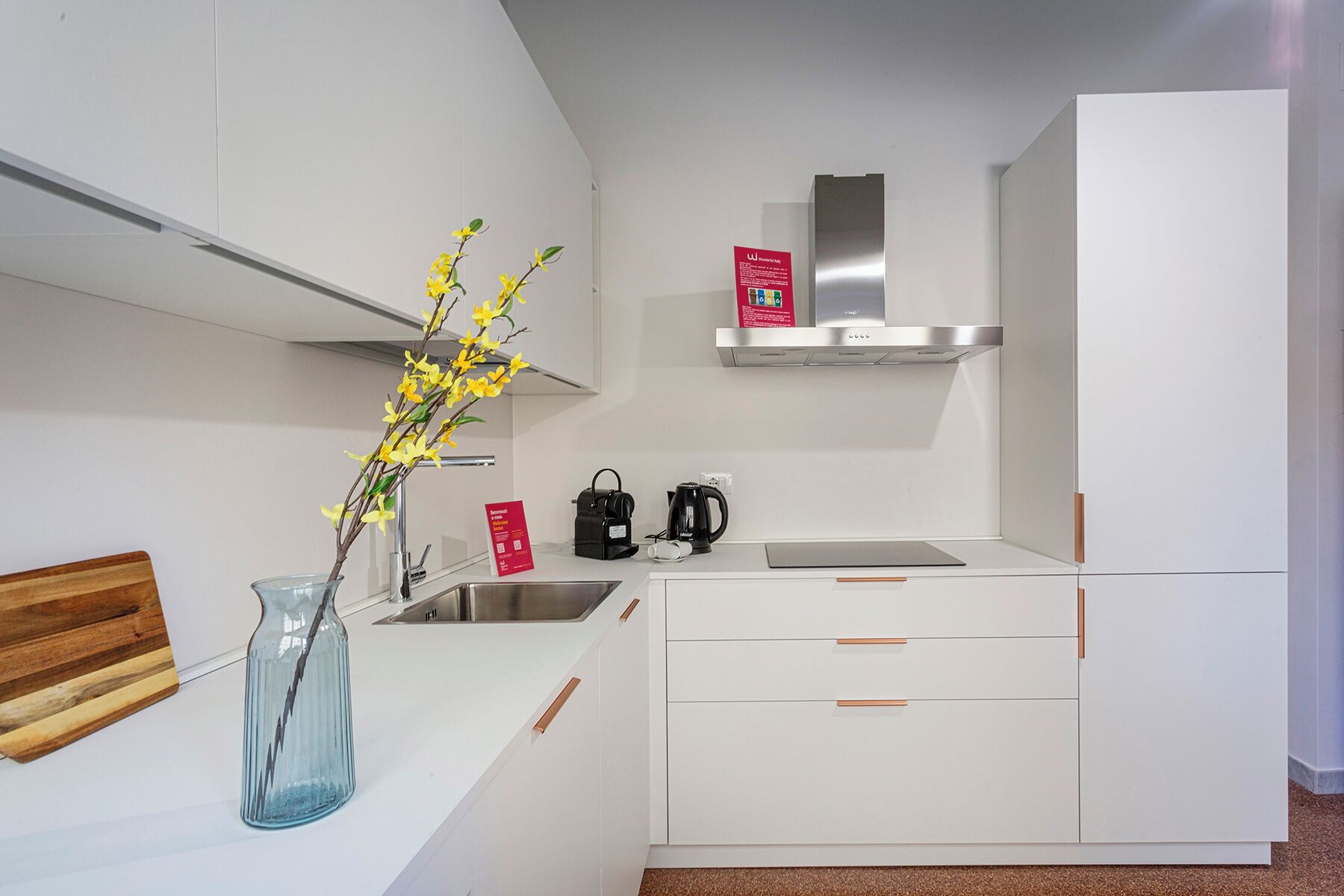 Apartment | Private kitchen | Espresso maker, electric kettle