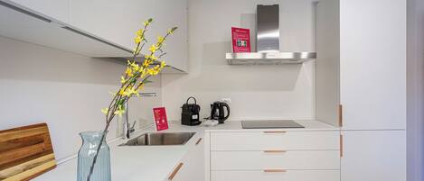 Apartment | Eigene Küche | Espressomaschine, Wasserkocher