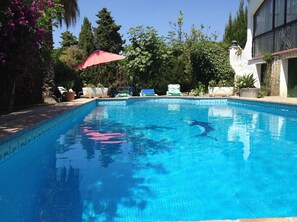 Pool - Villa Marbella with heated private pool, near beach, 4 bedrooms & 4 baths (Marbella)