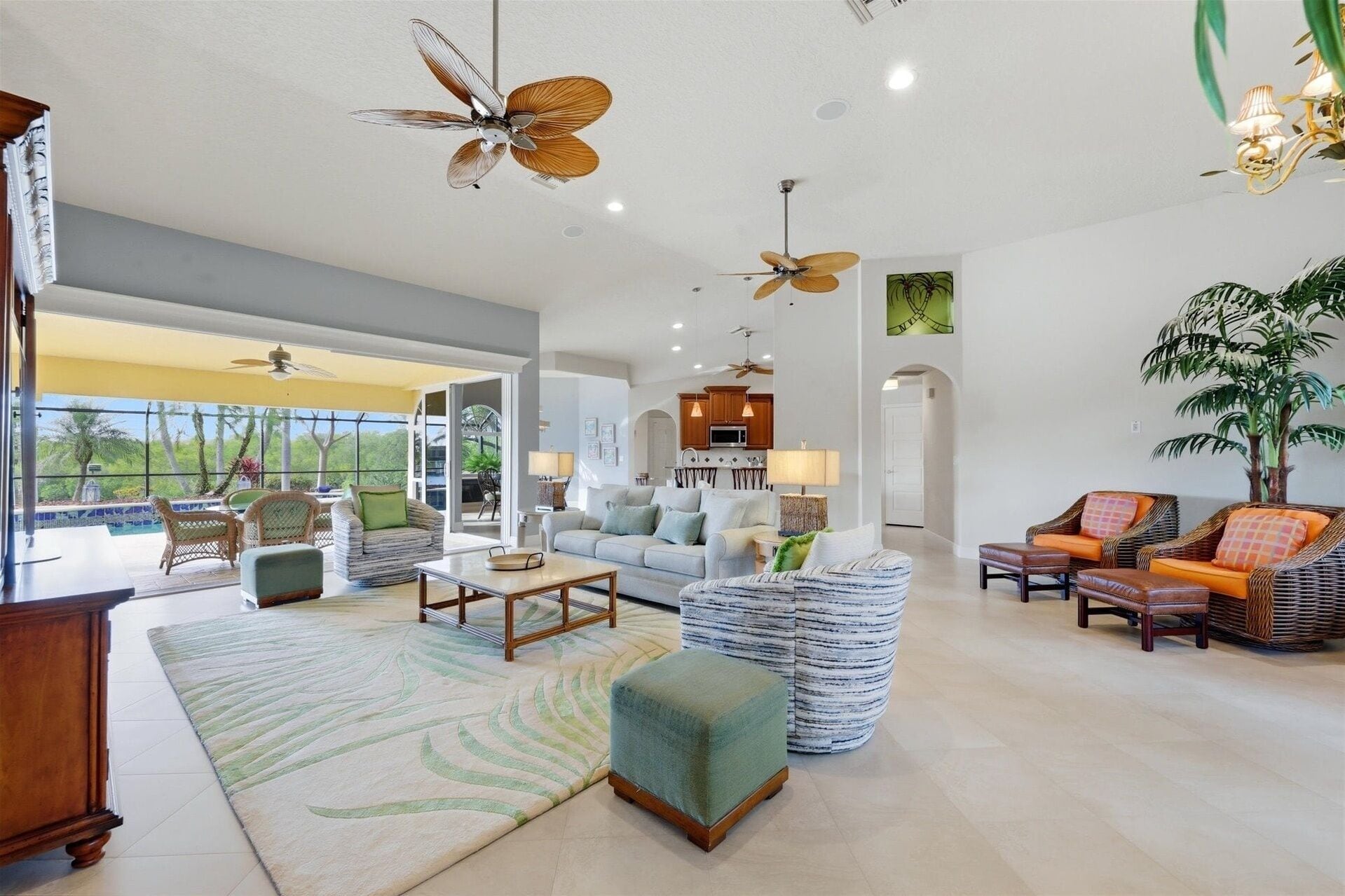 House, 3 Bedrooms | Living area | Smart TV