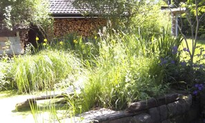 Property grounds - Holiday Apartment "Kleiner Onkel" at Villa Kunterbunt near Lake Möhnesee (Warstein)