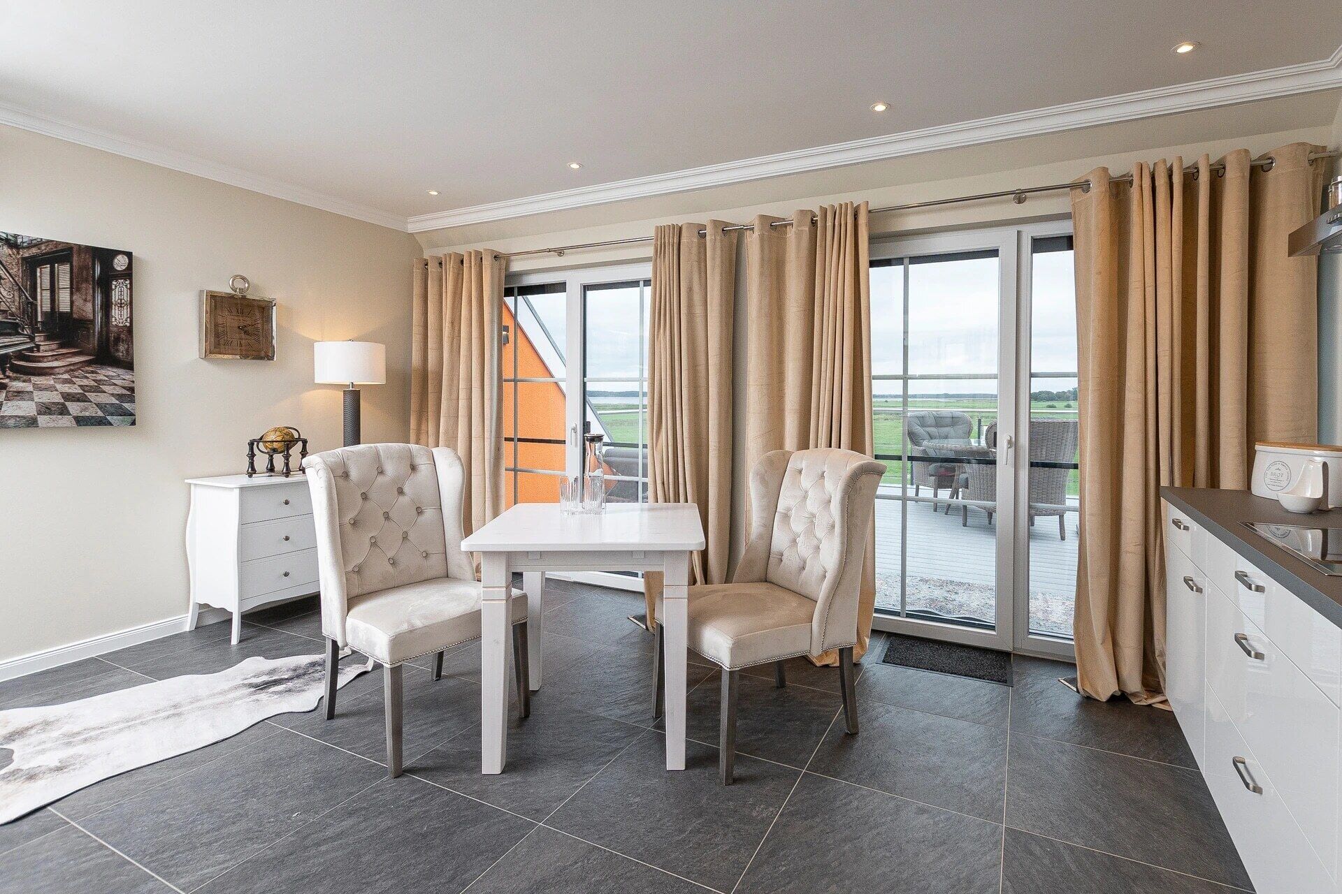 Superior appartement, balkon, uitzicht op zee | Interieur