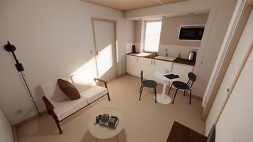 Apartment, 1 Bedroom | Living area