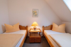 2 habitaciones y ropa de cama 