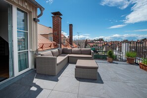 Terrace/patio - Haus Spiegel - Penthouse with roof terrace - Time out (Lindau (Bodensee))