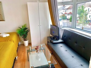 Living area - Studio flat en-suite, Kitchenette, Parking, NP6 (Newbury Park)
