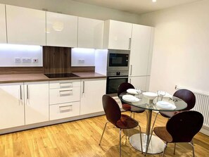 Dining - Stylish 2Bedroom,2Bath, Balcony, ExCeL, O2,Parking (Greater London)