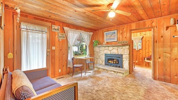 Una chimenea