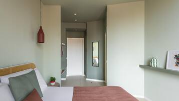 3 bedrooms, desk, travel crib, free WiFi