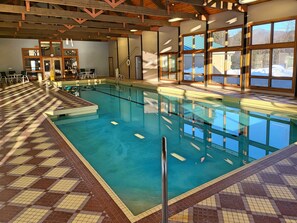 Indoor pool, outdoor pool - Summit Ridge - New 5BR Home in Lincoln - Near Trails, River & Loon (Lincoln)