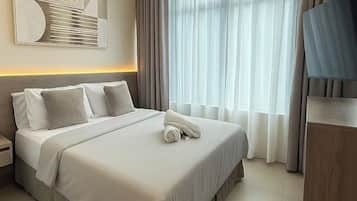1 bedroom, desk, iron/ironing board, free WiFi