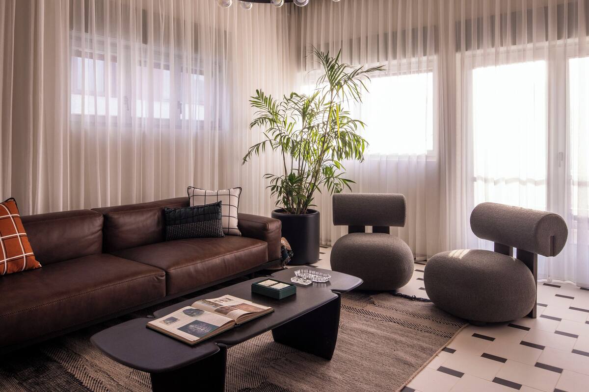The Entrepreneur - 2 Bedrooms, Balcony, Sea View | Bettwäsche aus ägyptischer Baumwolle, hochwertige Bettwaren