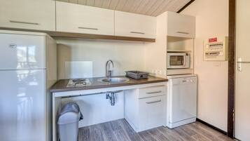 Refrigerador, microondas, lavavajillas, cafetera/tetera