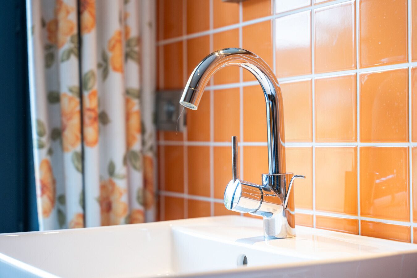 Hair dryer, towels, toilet paper