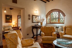 Fireplace, stereo