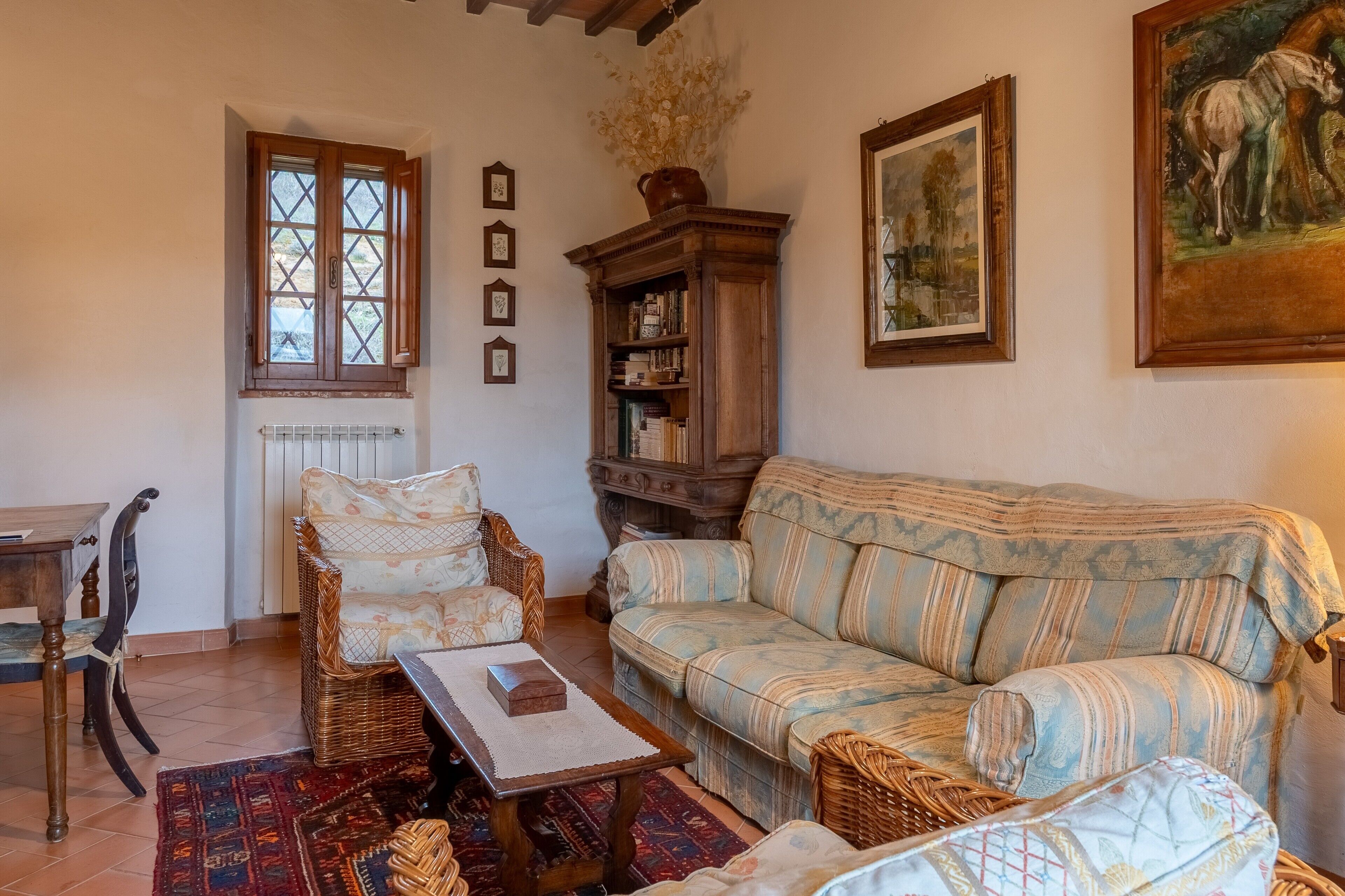 Caminetto, impianto stereo