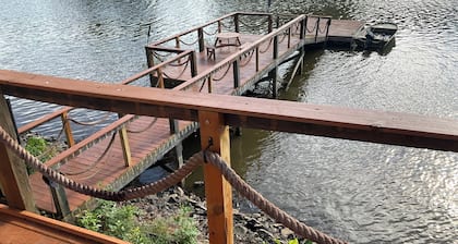 Spend time with family & friends. Fish, swim, kayak, or relax on private dock!