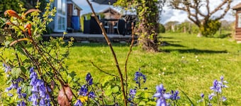 *New* Sleeps 12 and 4 mins to beach. Large garden