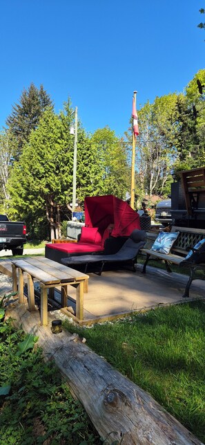 Overnattingsstedets uteområder