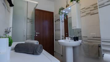 Shower, hair dryer, bidet
