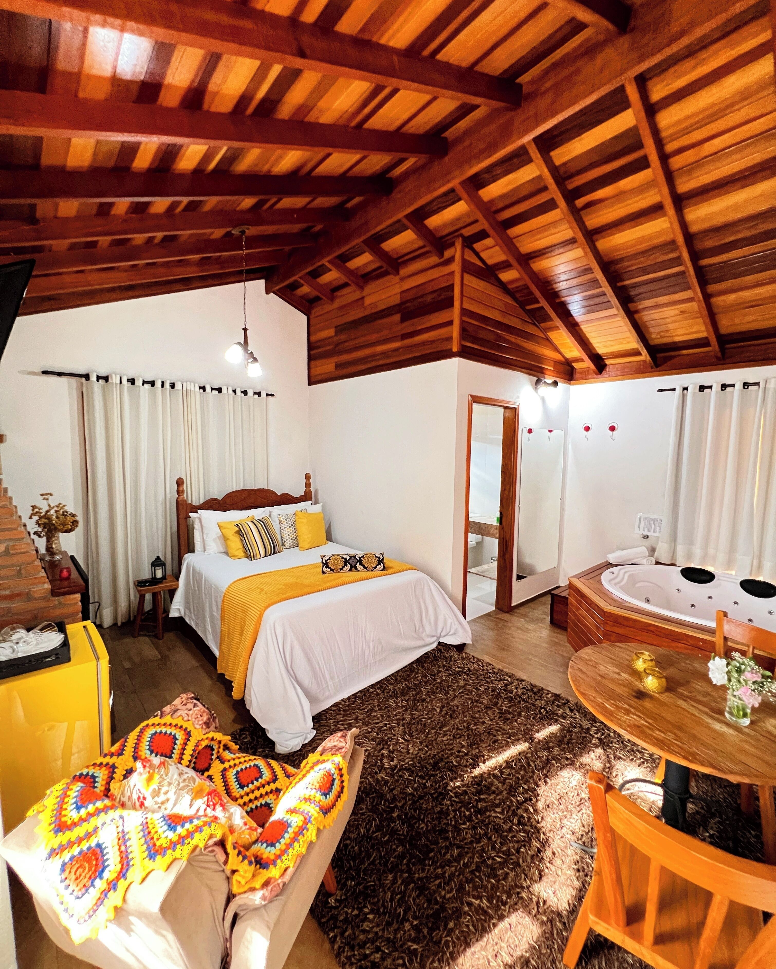 Superior Chalet, Balcony, Courtyard View