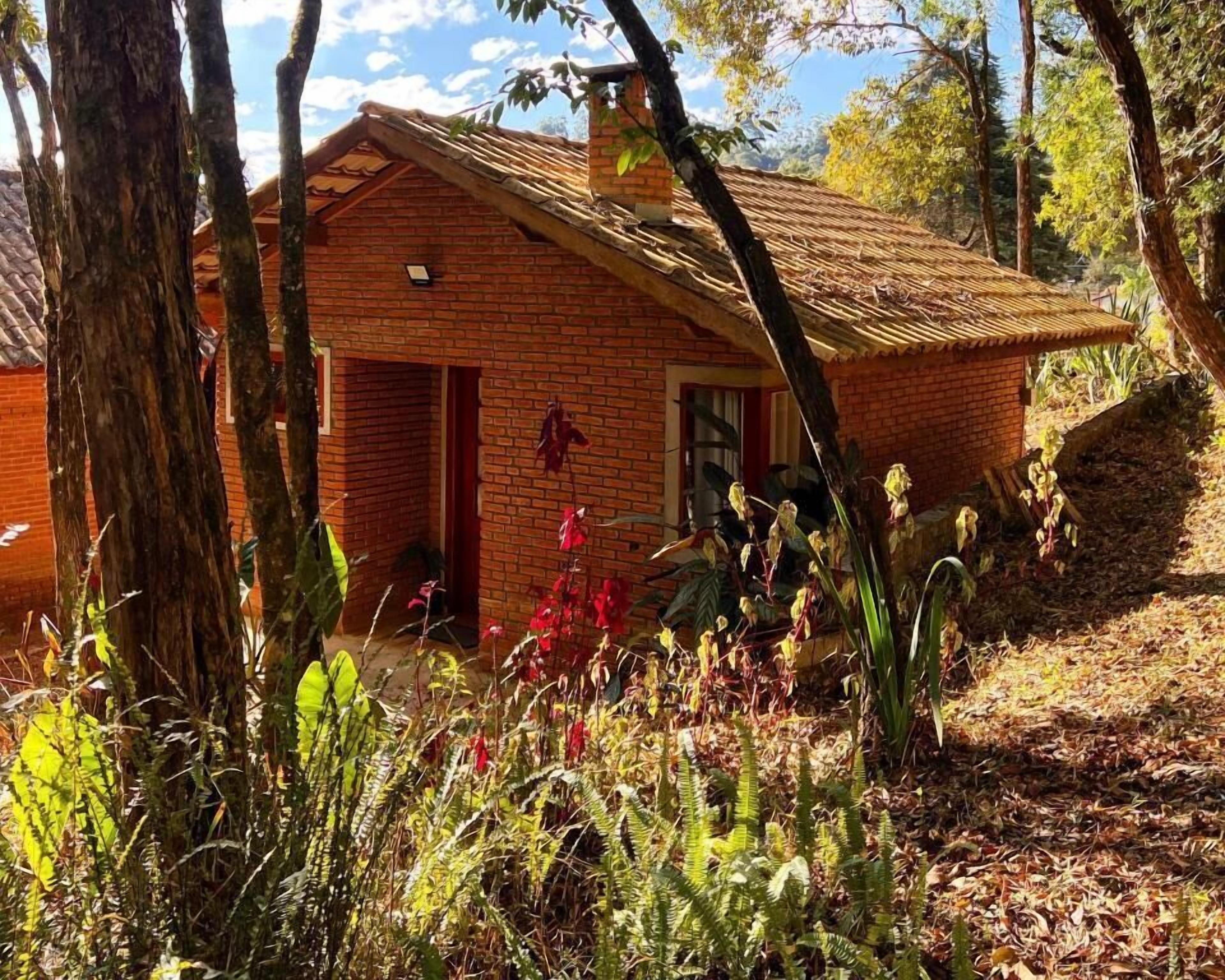 Chalet, vue cour intérieure | Extérieur