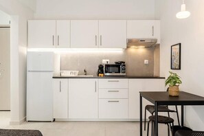 Private kitchen - Sunrise studio-Modern and luxurious studio in the heart of Thessaloniki (Thessaloniki)