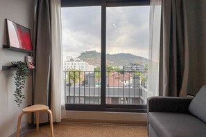 Appartement, 2 chambres, climatisation, vue ville