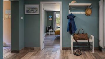 5 bedrooms, iron/ironing board, travel cot, WiFi