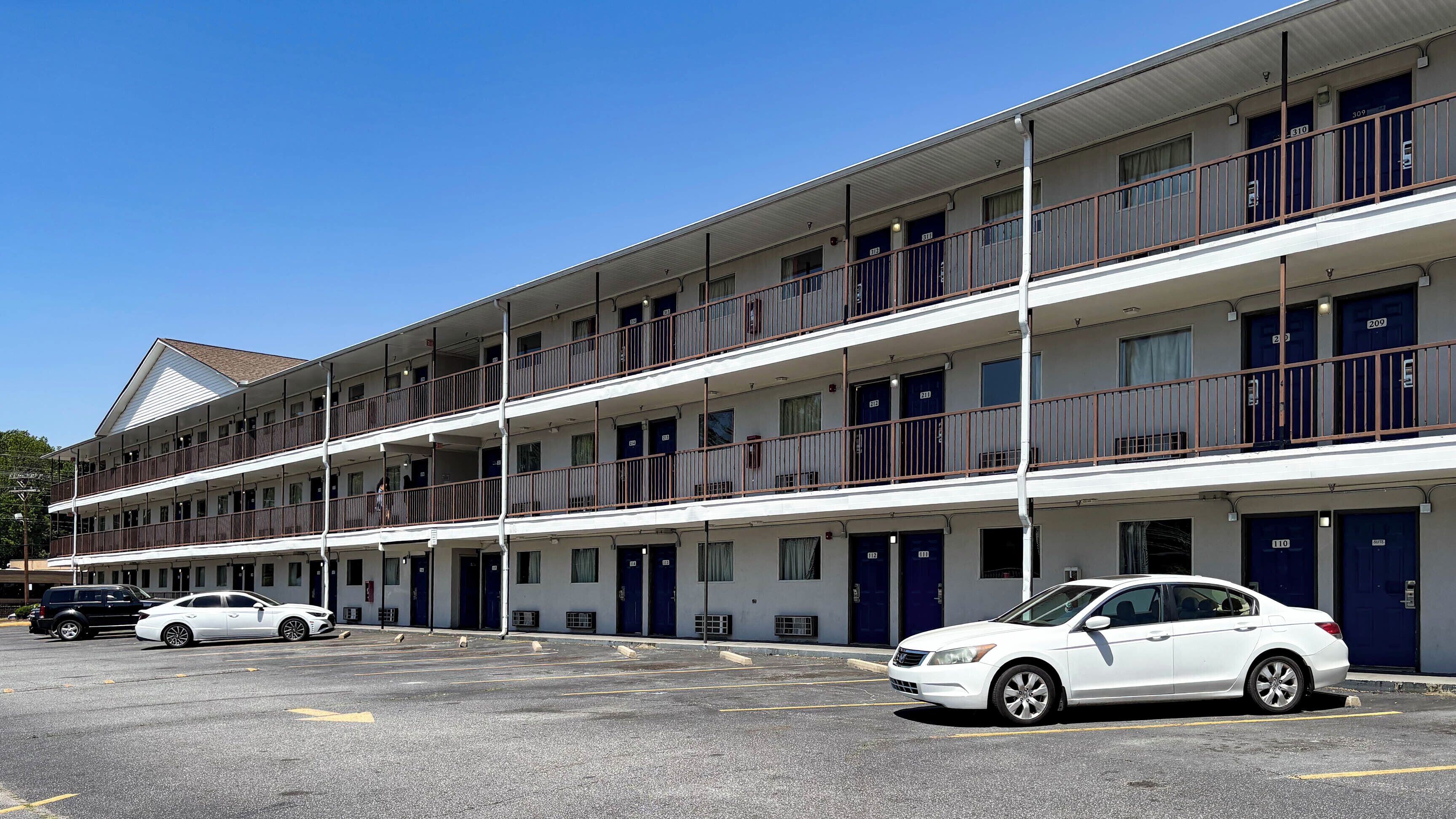 Fassade der Unterkunft