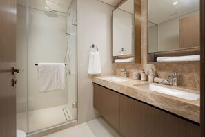 Departamento, balcón, vista al mar | Baño