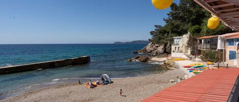 Sur la plage