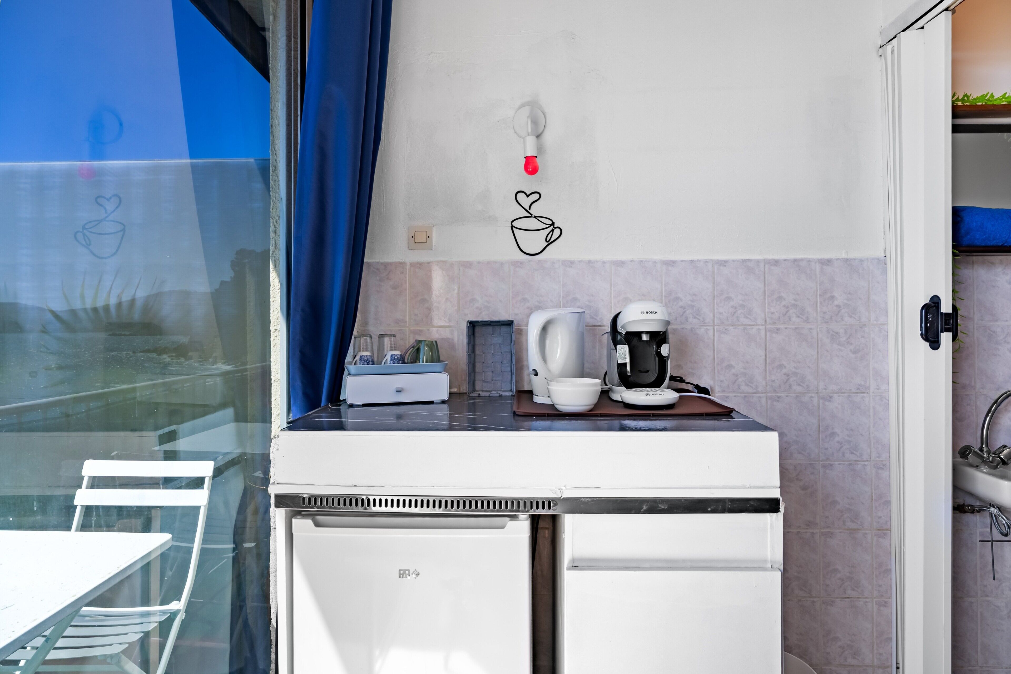 Macchina per tè/caffè, bollitore elettrico