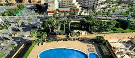 Apartment, 2 Bedrooms, Terrace, Pool View | Pool | Outdoor pool