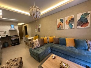 Living area - Vrbo Property (Marrakech)