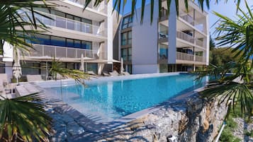 Seasonal outdoor pool