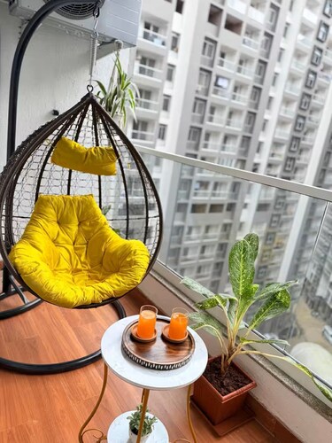 Powai, Aurora luxe,2BHK Balcony & Lake view